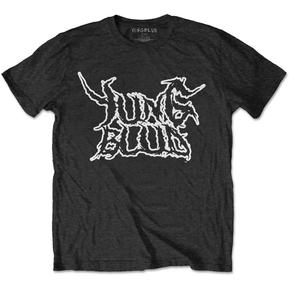 Yungblud - Weird Flaming Skeletons Herren TShirt - Schwarz